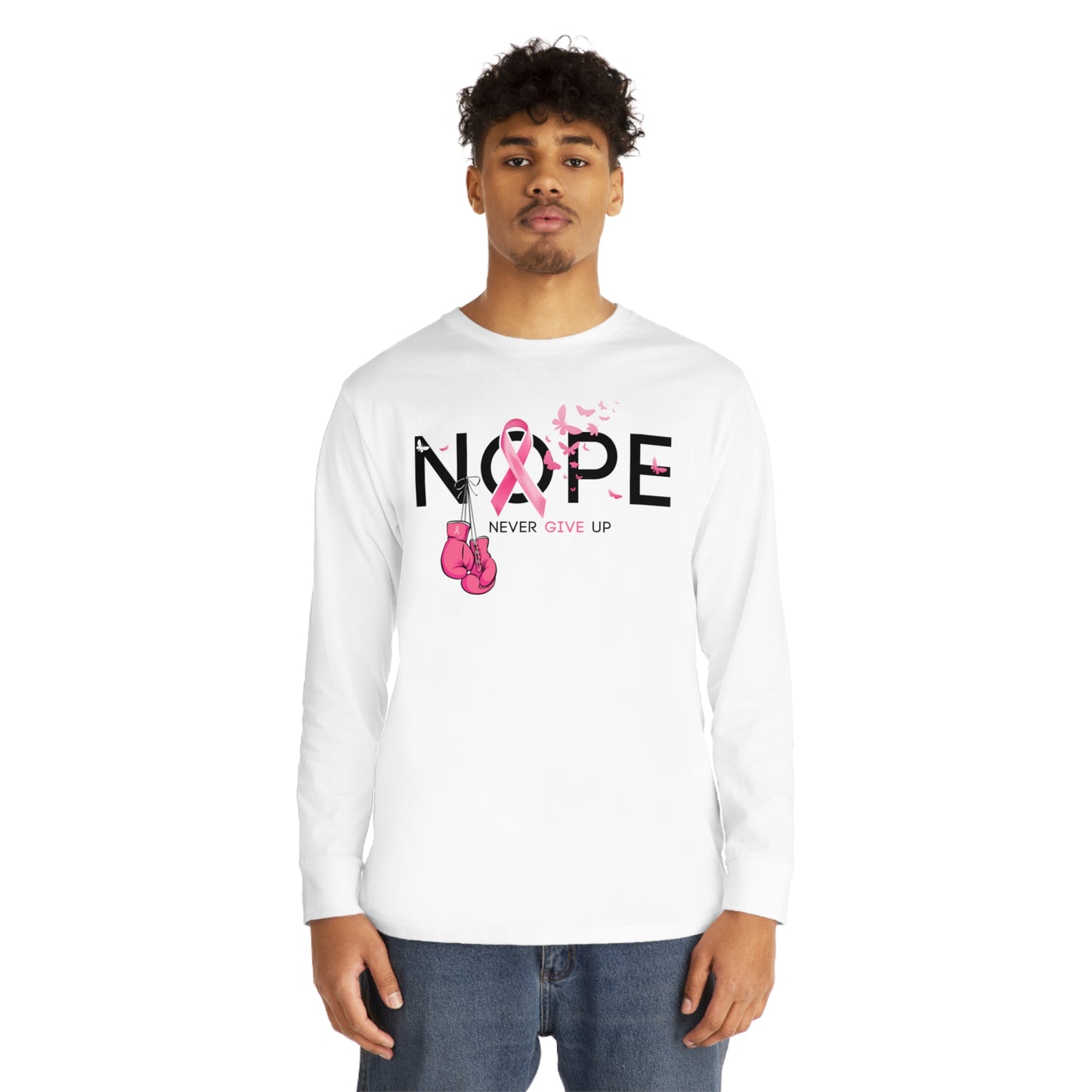 NOPE Cancer Long Sleeve Tee