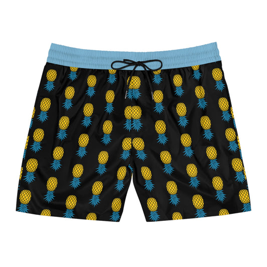 Pineapple Swim Shorts - Black