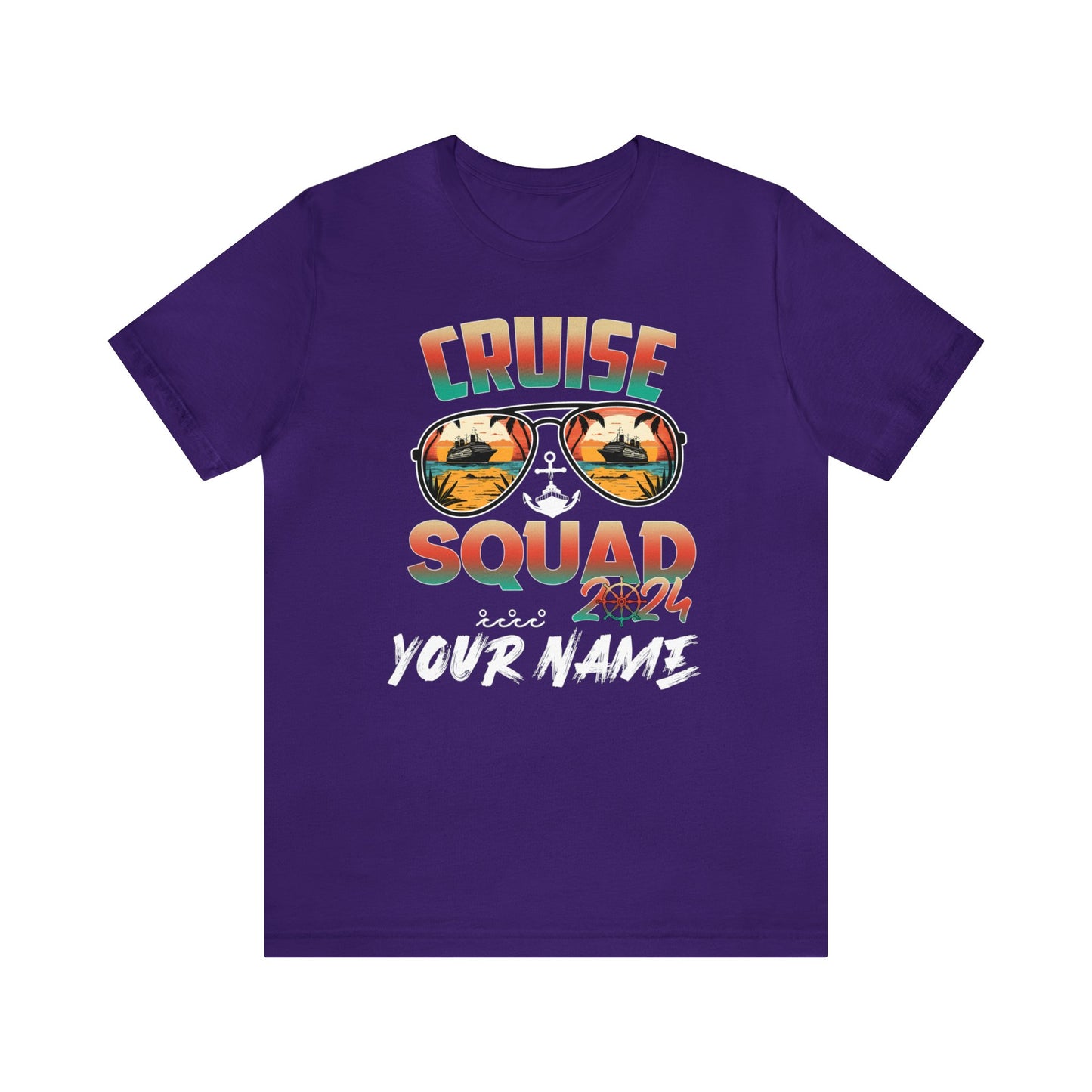 Cruise Squad Adult Tee, Cruise Group Shirt, Family Cruise, Unisex Short Sleeve Tee