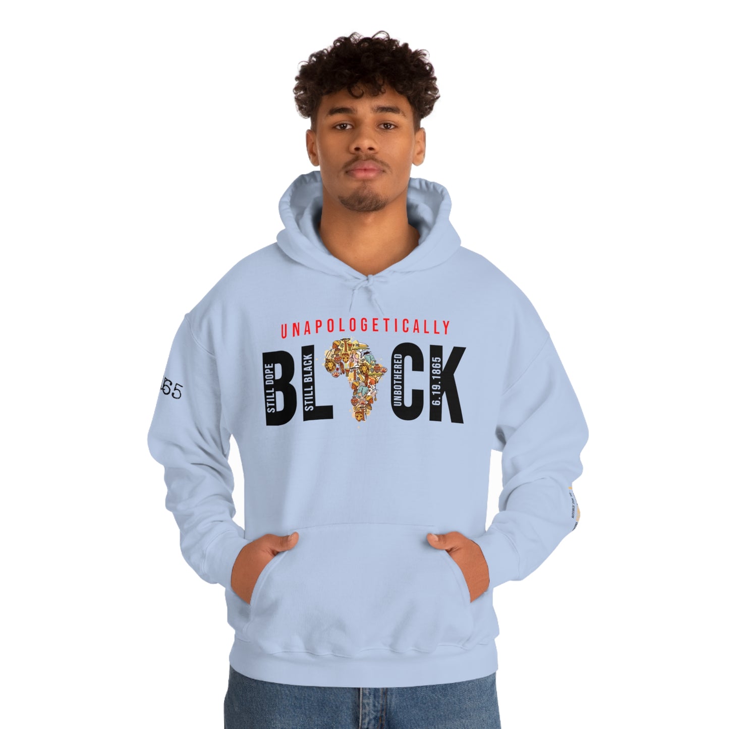 Unapologetically Black Hooded Sweatshirt
