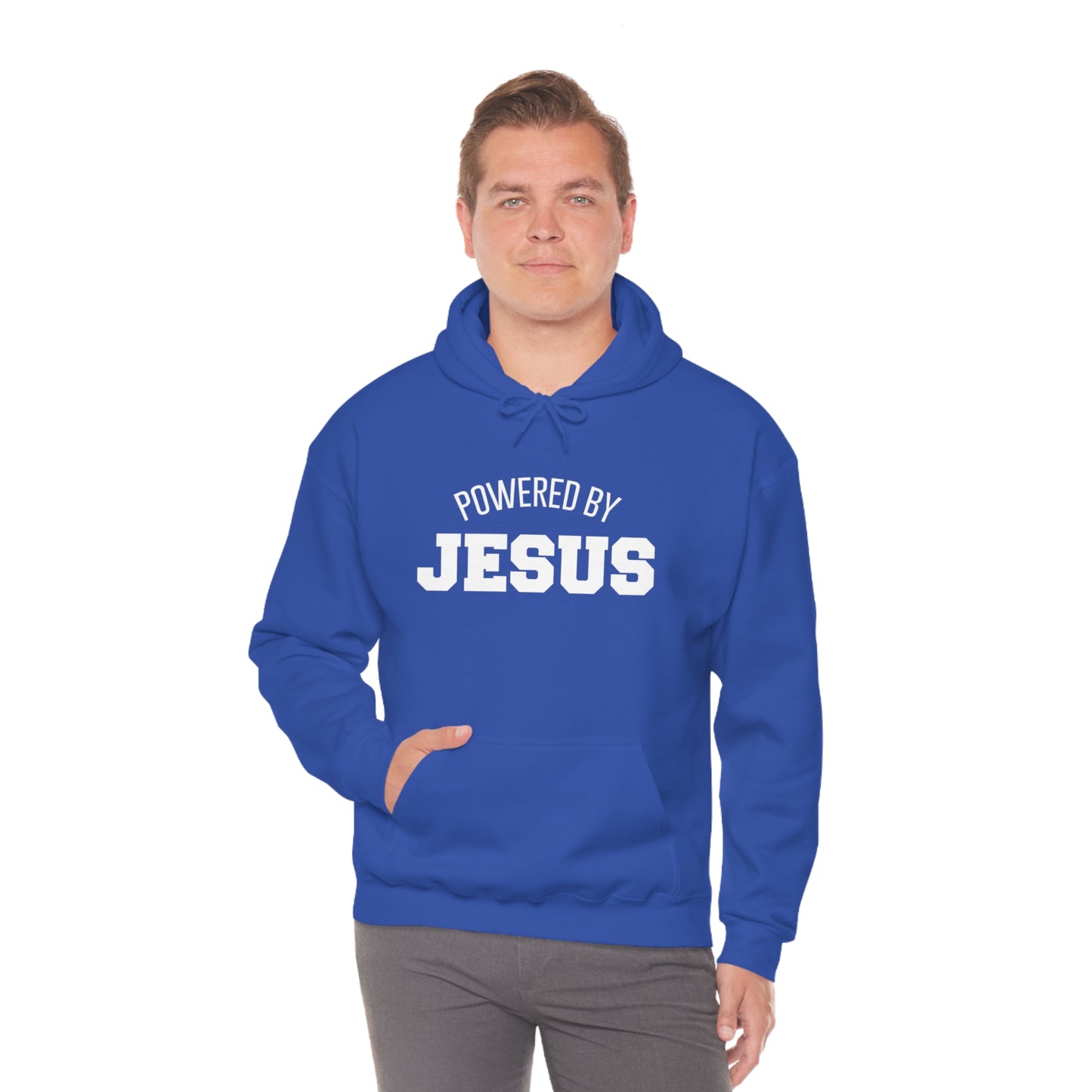 Powered by JESUS Hooded Sweatshirt