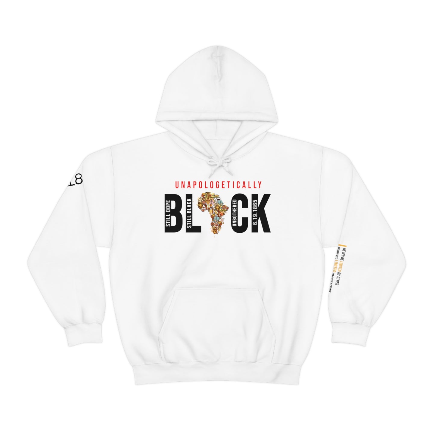 Unapologetically Black Hooded Sweatshirt