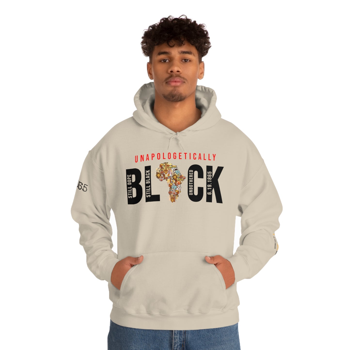 Unapologetically Black Hooded Sweatshirt