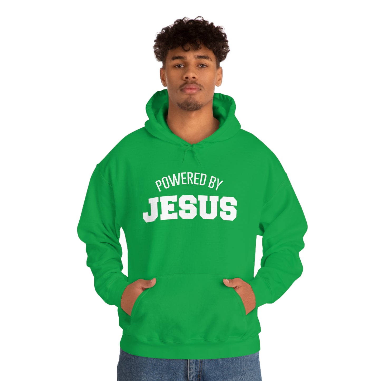 Powered by JESUS Hooded Sweatshirt