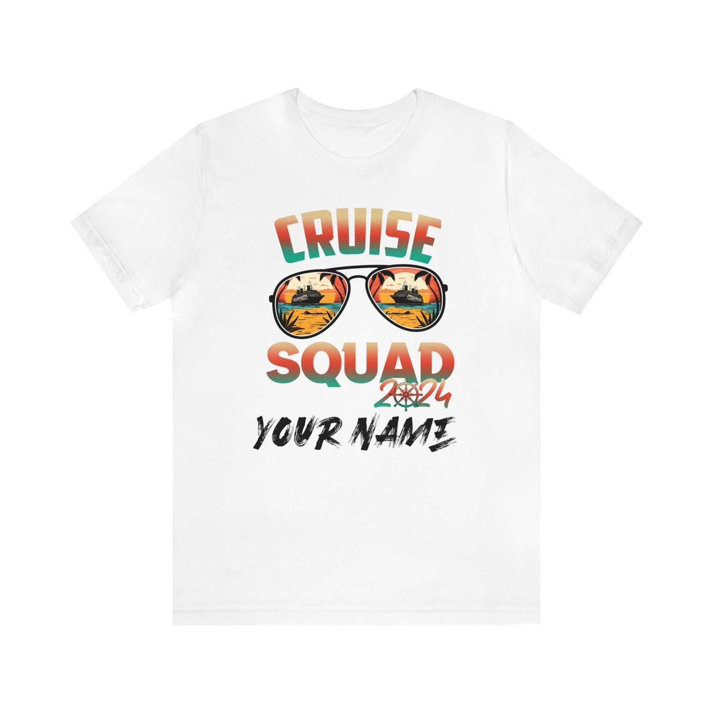 Cruise Squad Adult Tee, Cruise Group Shirt, Family Cruise, Unisex Short Sleeve Tee