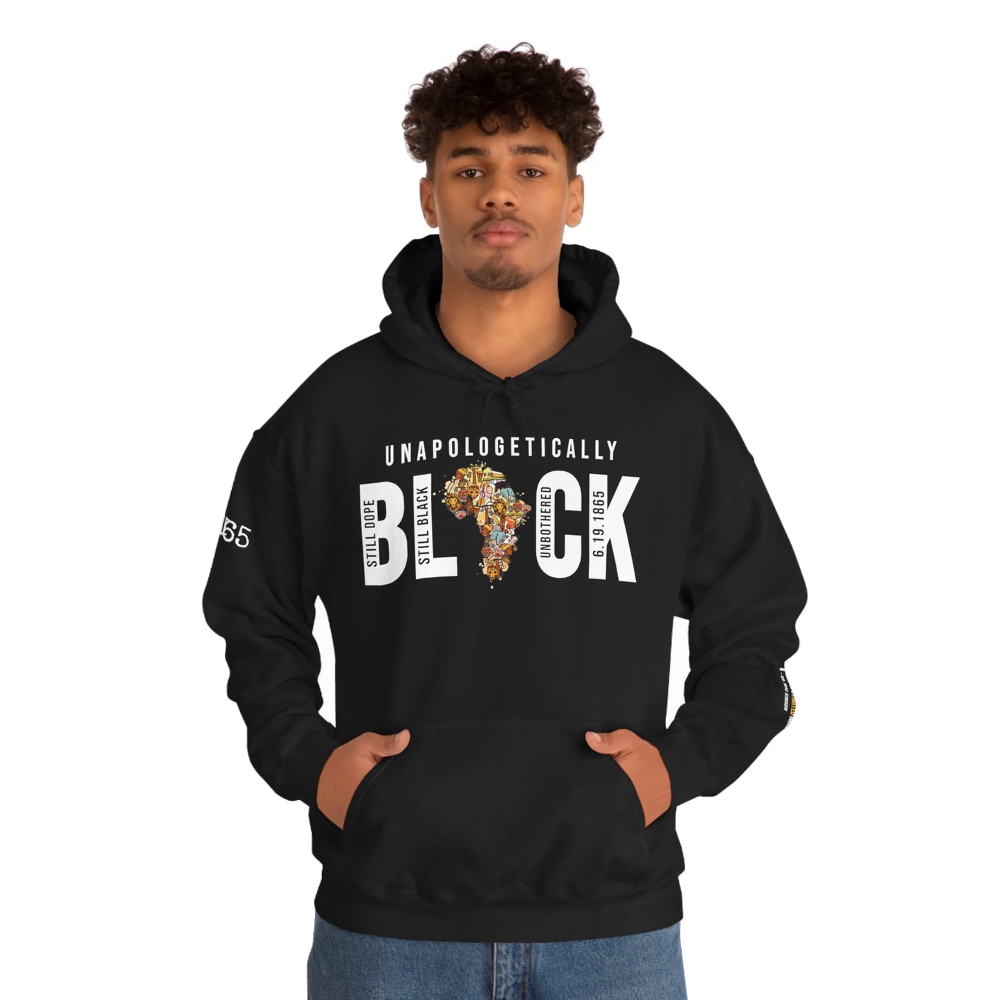 Unapologetically Black Hooded Sweatshirt
