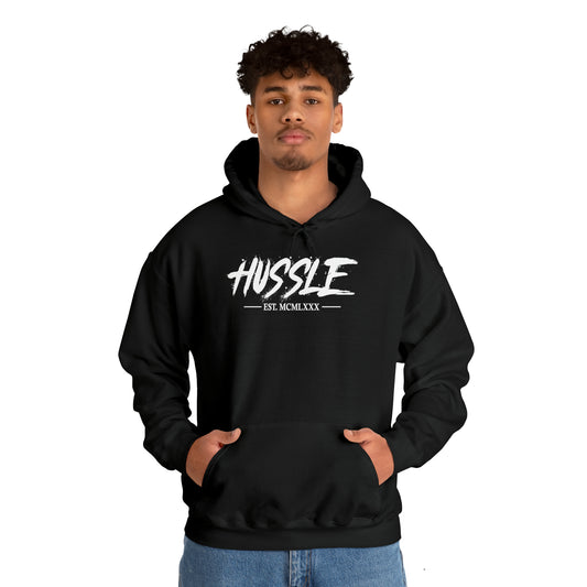 HUSSLE - 1980's Hooded Sweatshirt