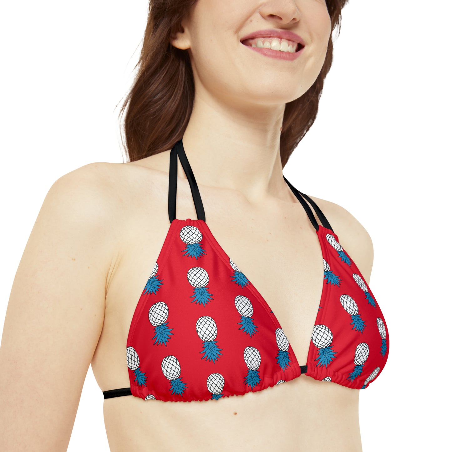 Pineapple Bikini Set - Fire Red
