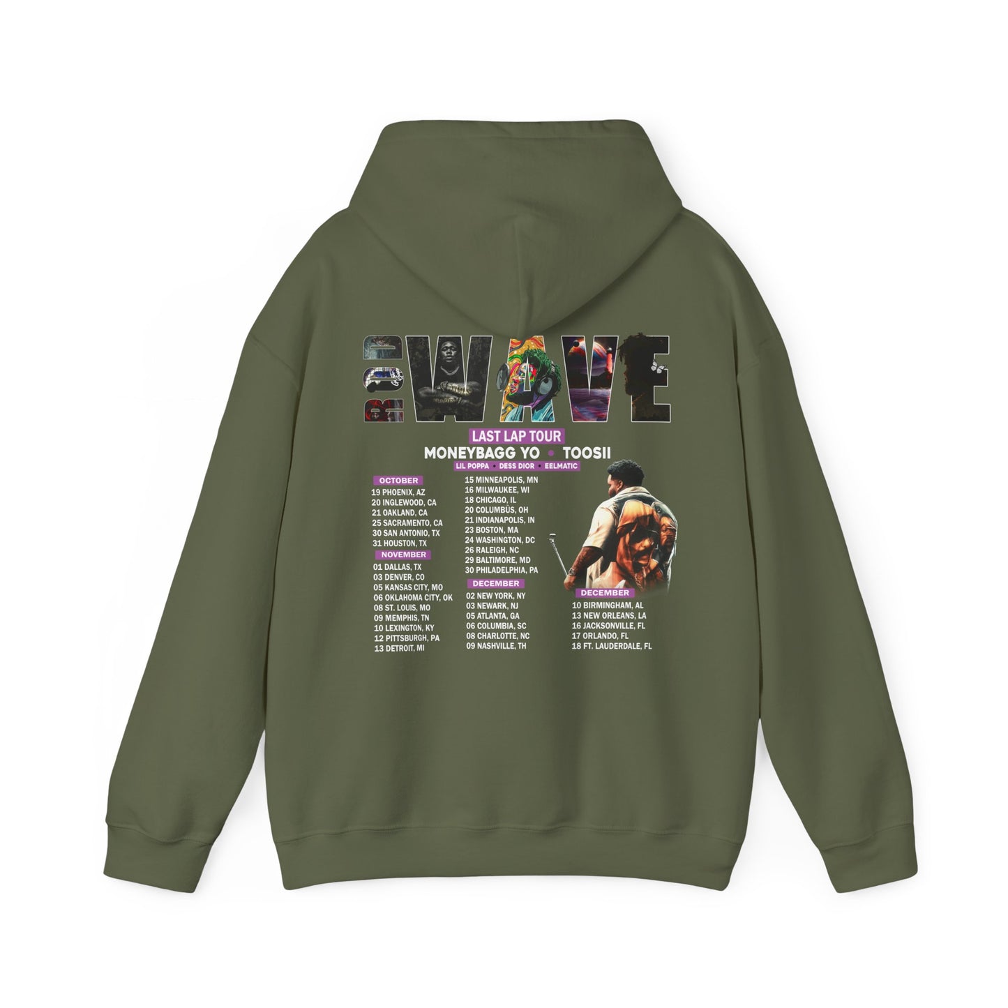 Rod Wave Last Lap Hooded Sweatshirt