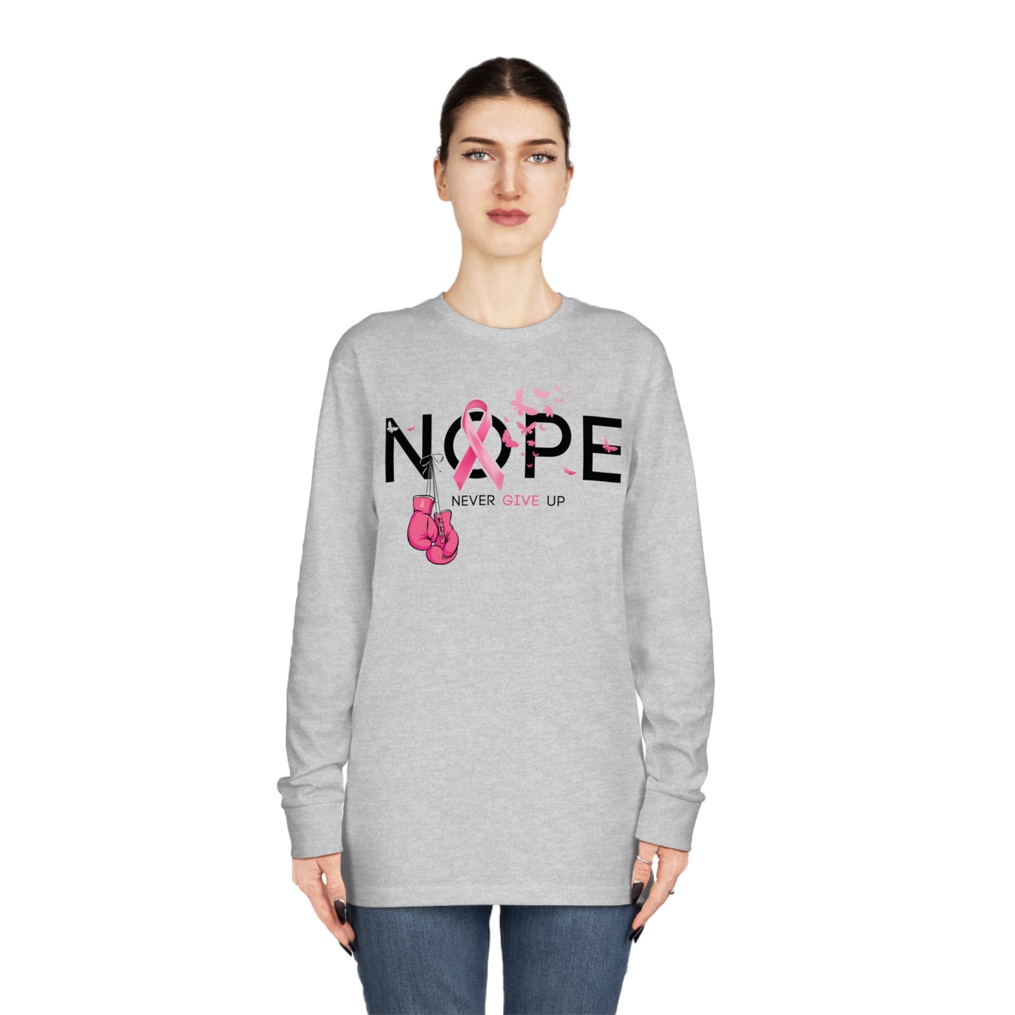 NOPE Cancer Long Sleeve Tee