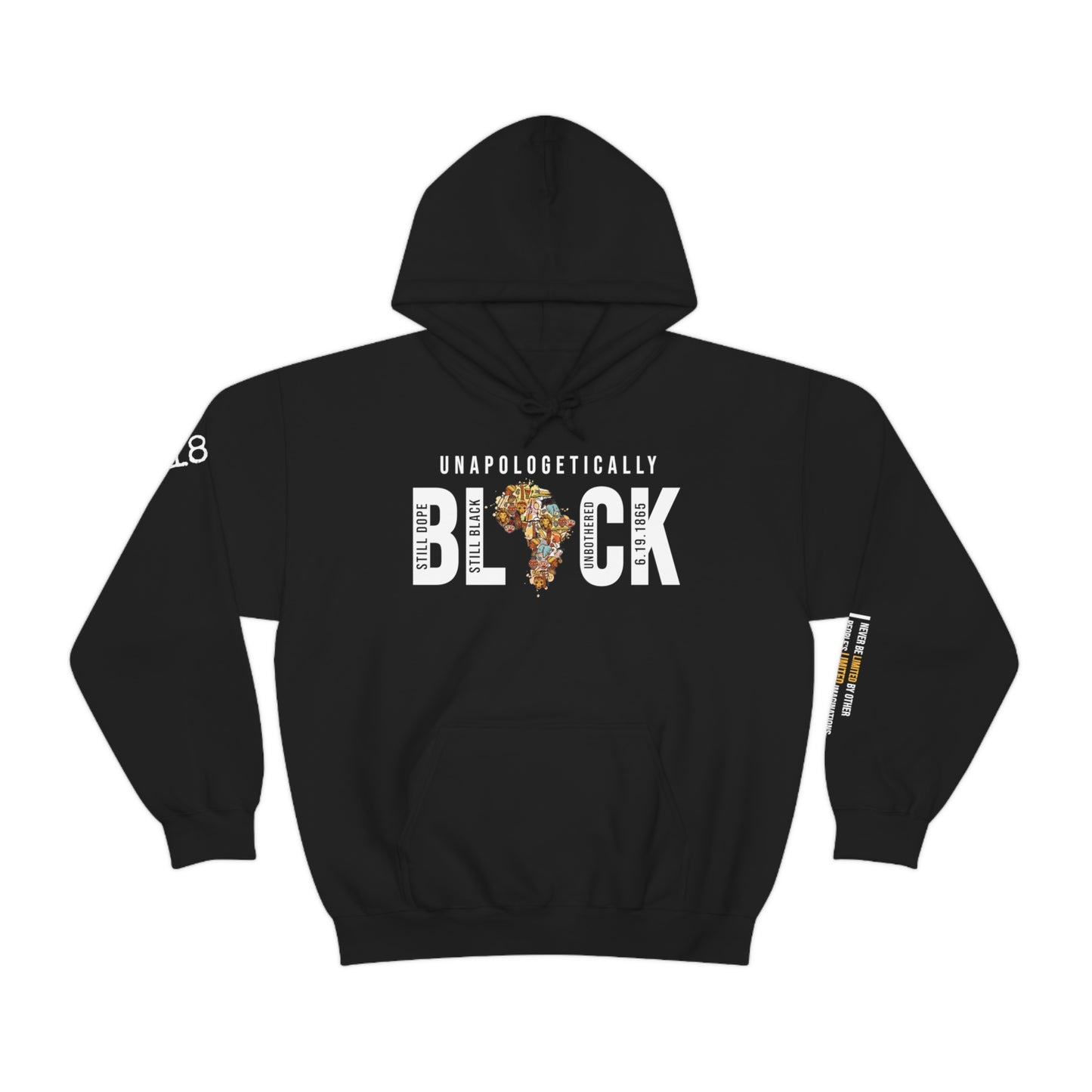 Unapologetically Black Hooded Sweatshirt