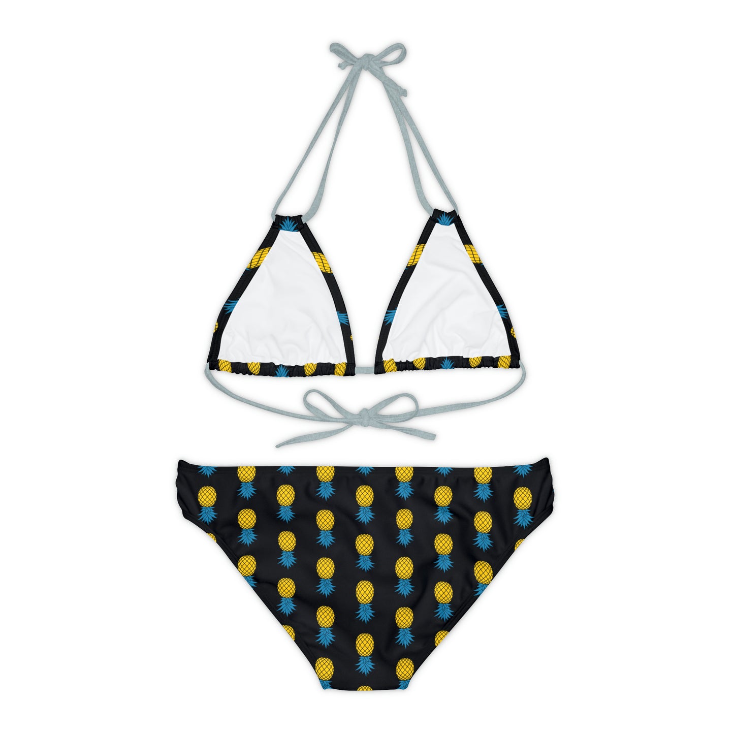Pineapple Bikini Set - Black