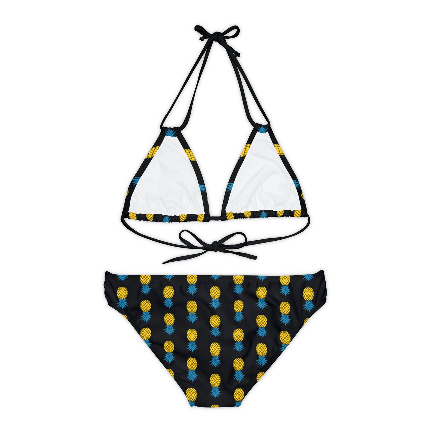 Pineapple Bikini Set - Black