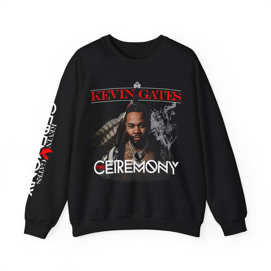 Kevin Gates Ceremony Concert & Album Crewneck Sweatshirt