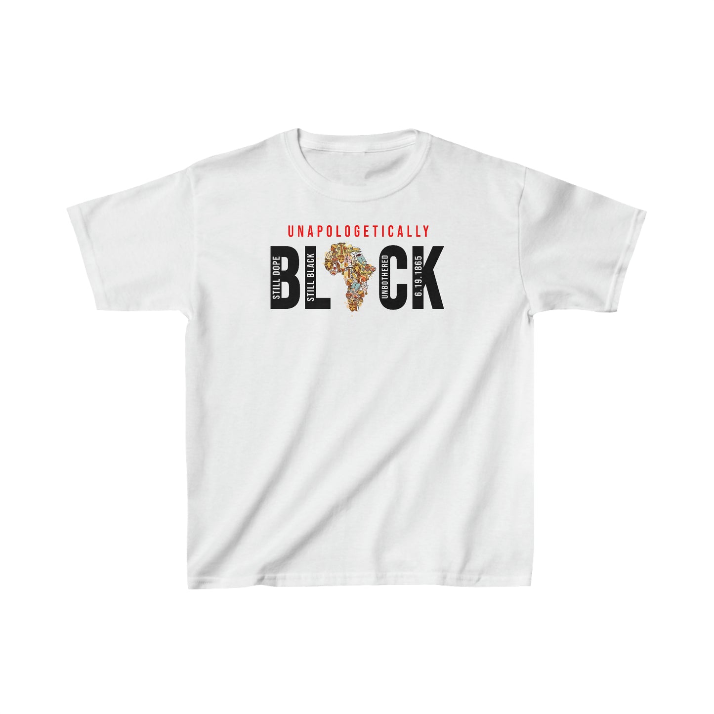 Unapologetically Black Kids Tee