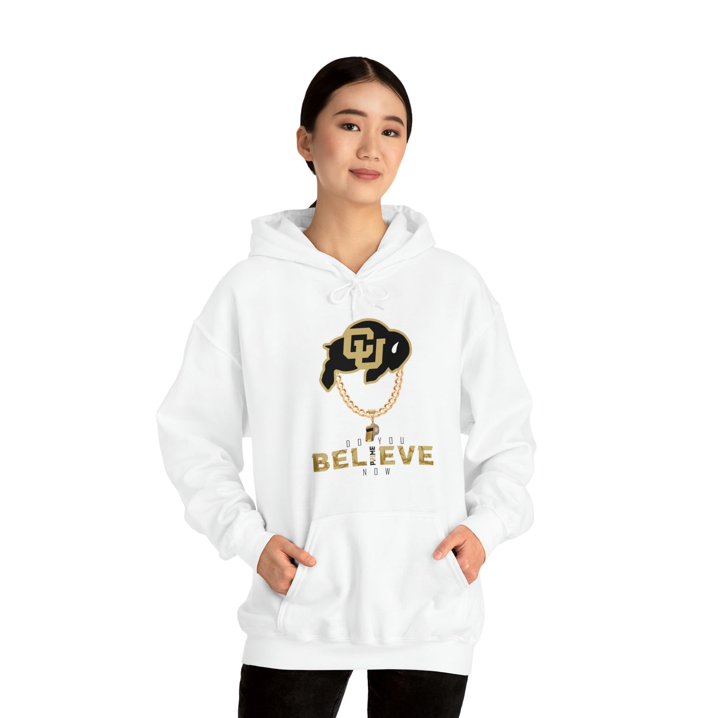 Colorado Buffs Do You Believe Coach Prime Hooded Sweatshirt