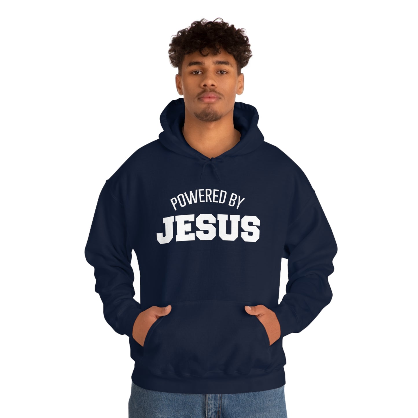 Powered by JESUS Hooded Sweatshirt