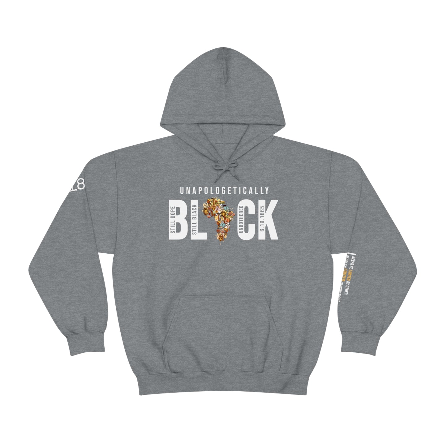 Unapologetically Black Hooded Sweatshirt