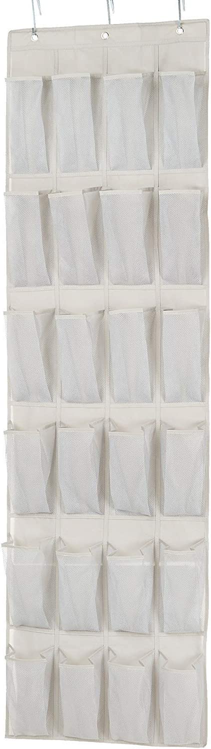 24 Medium Pocket Over-the-Door Hanging Organizer
