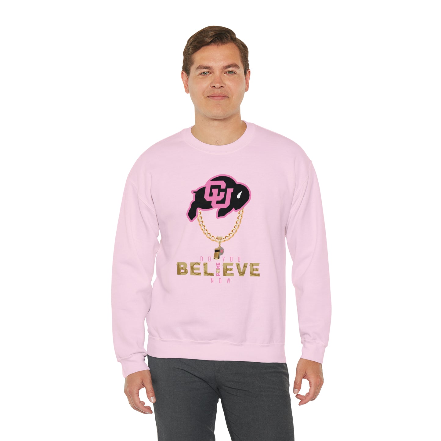Colorado Buffs Do You Believe Coach Prime Crewneck Sweatshirt