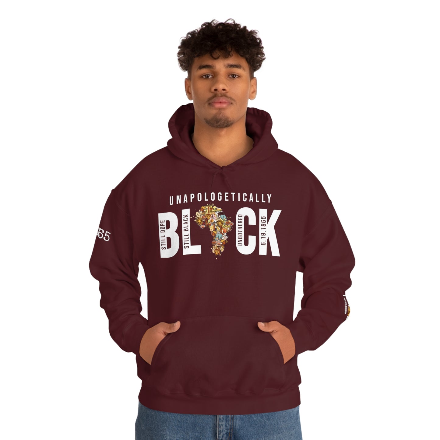 Unapologetically Black Hooded Sweatshirt