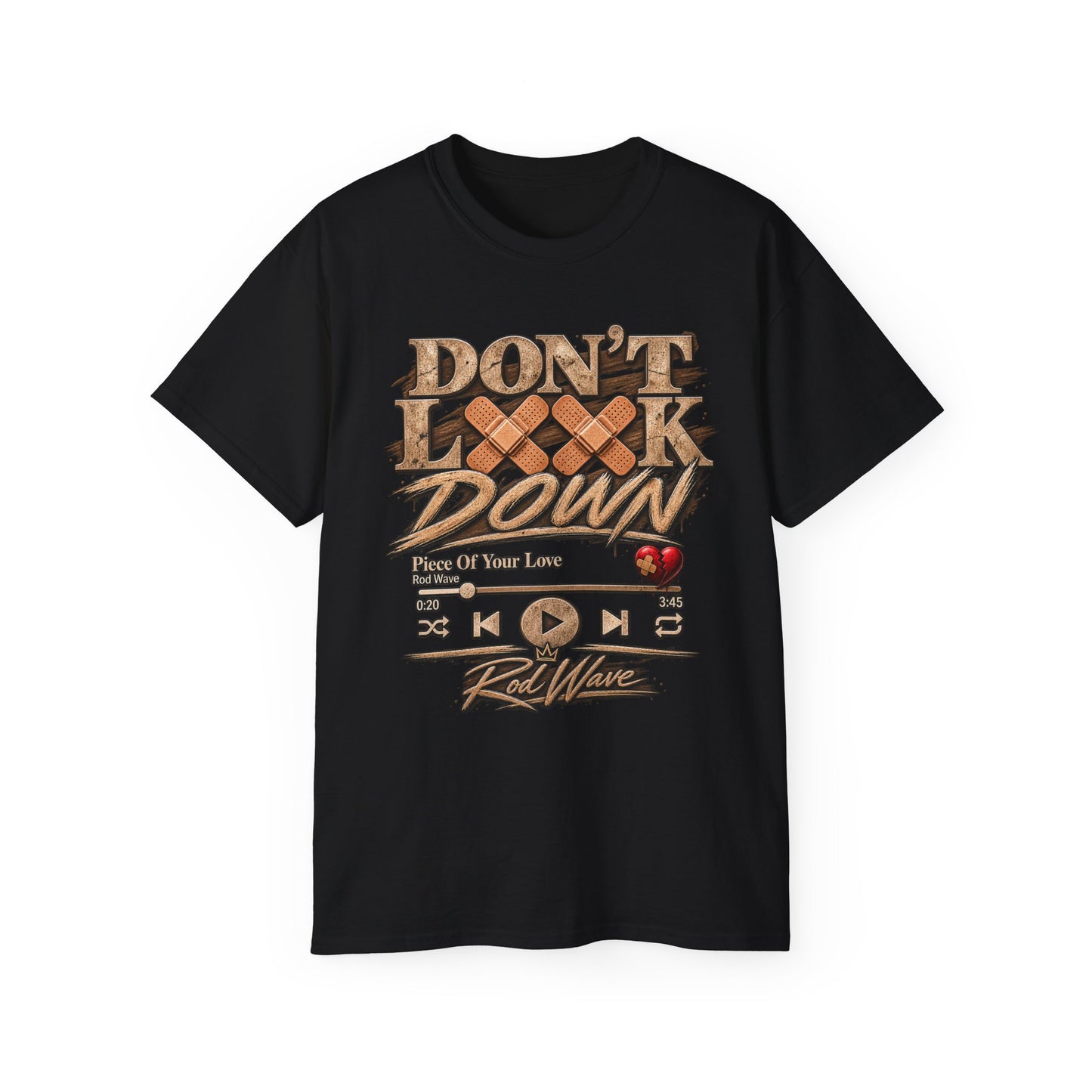 Rod Wave Don't Look Down Tour Shirt | Official Style Rap Graphic Tee