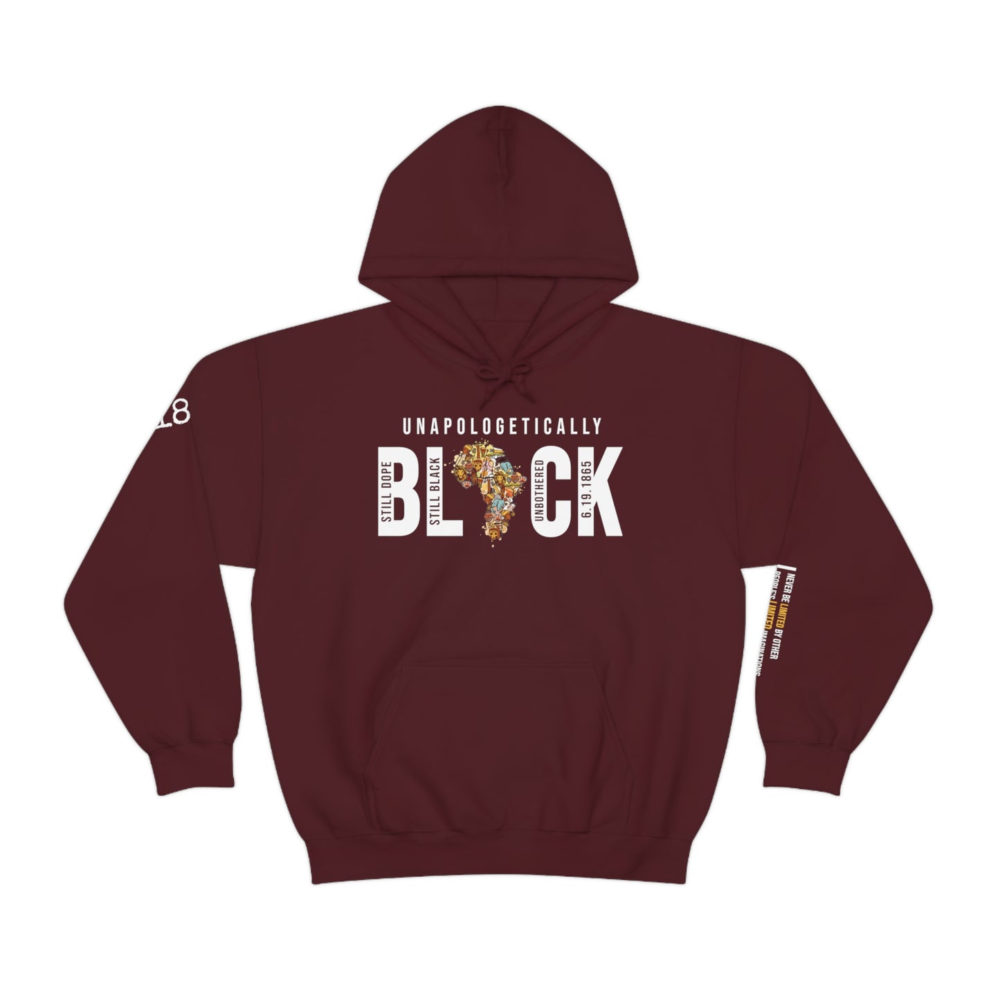 Unapologetically Black Hooded Sweatshirt