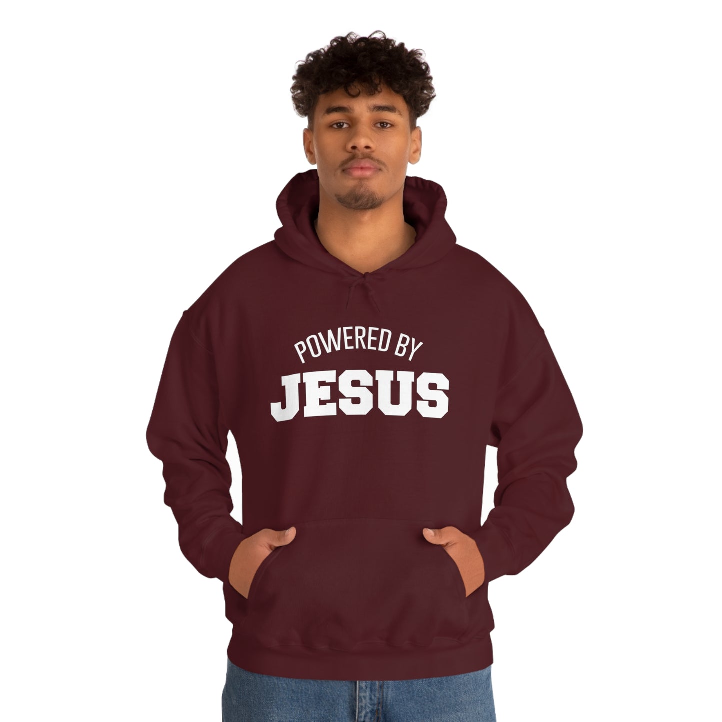 Powered by JESUS Hooded Sweatshirt