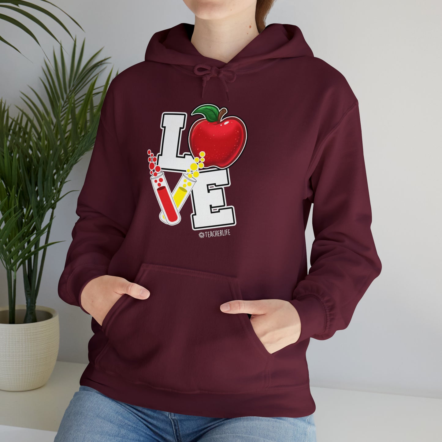 Teacher Life - Science Hooded Sweatshirt