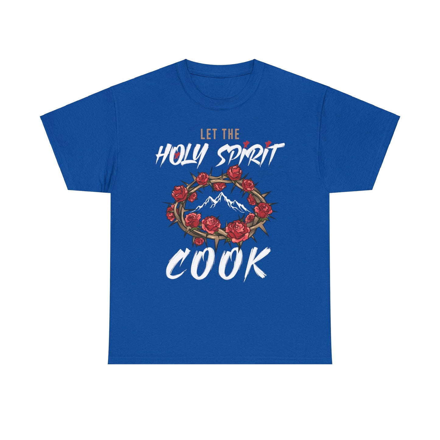 Let The Holy Spirit Cook Cotton Tee