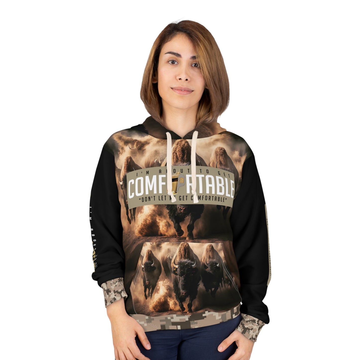Colorado I Coach Prime I I'm Comfortable Pullover Hoodie