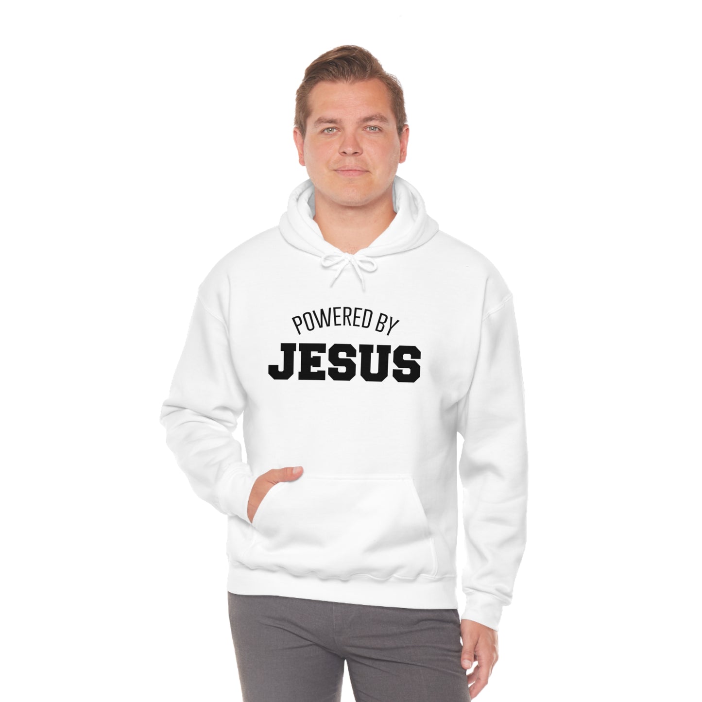 Powered by JESUS Hooded Sweatshirt
