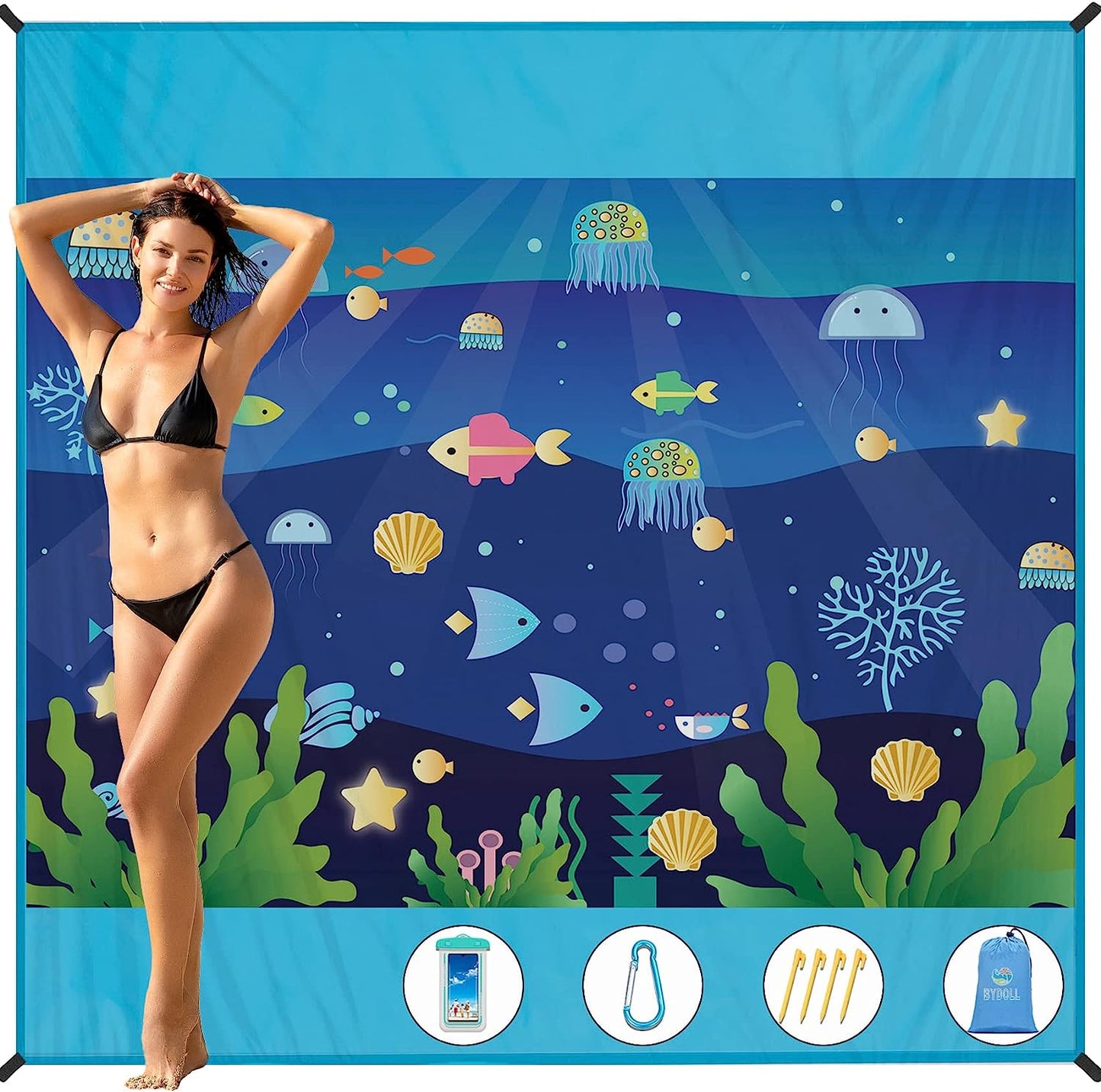 Waterproof Sand Proof Beach Blanket