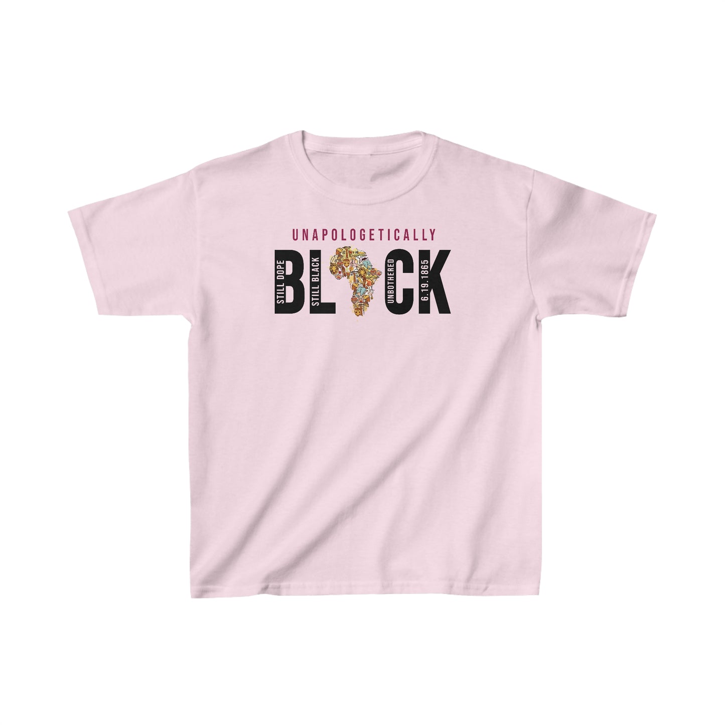 Unapologetically Black Kids Tee