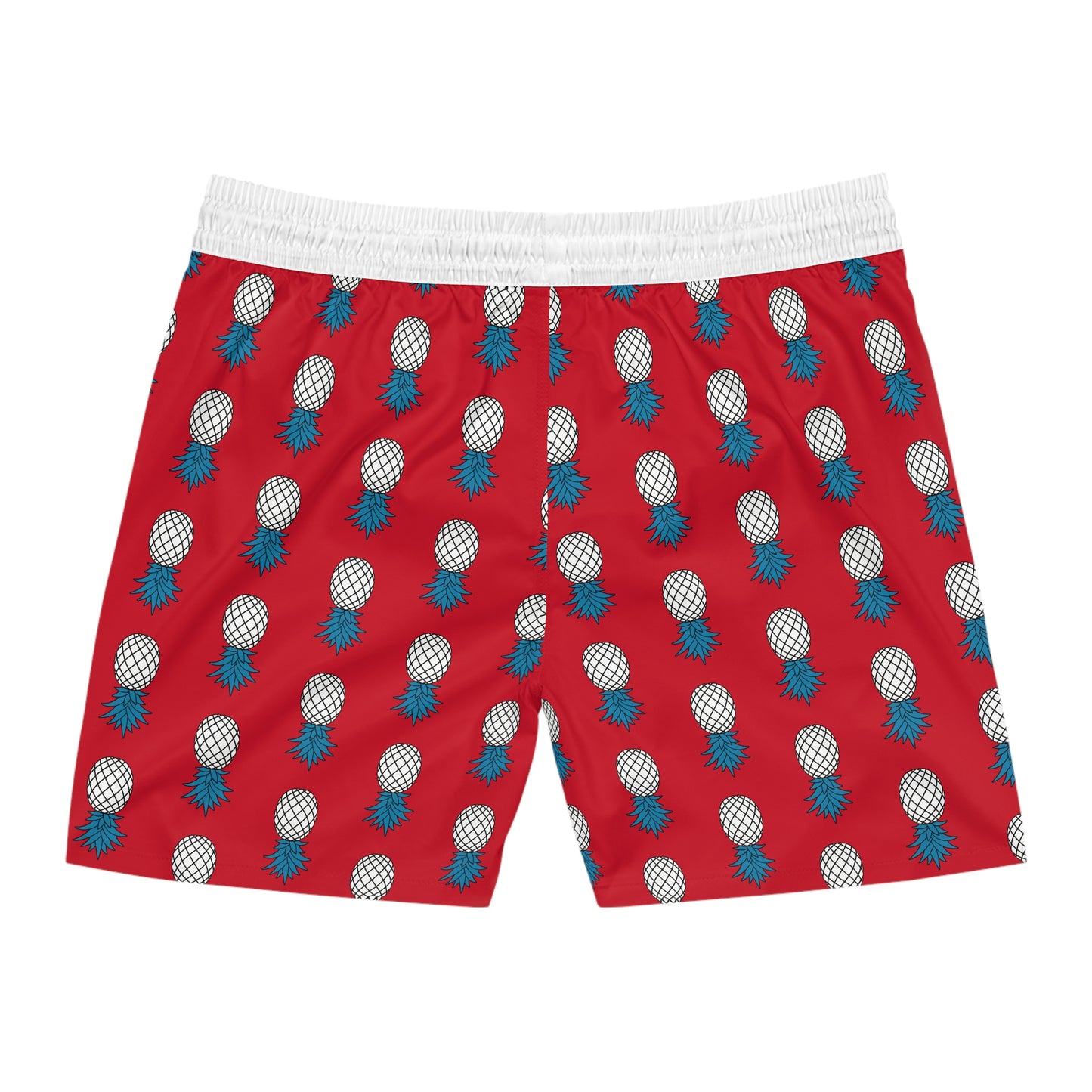 Pineapple Swim Shorts - Fire Red