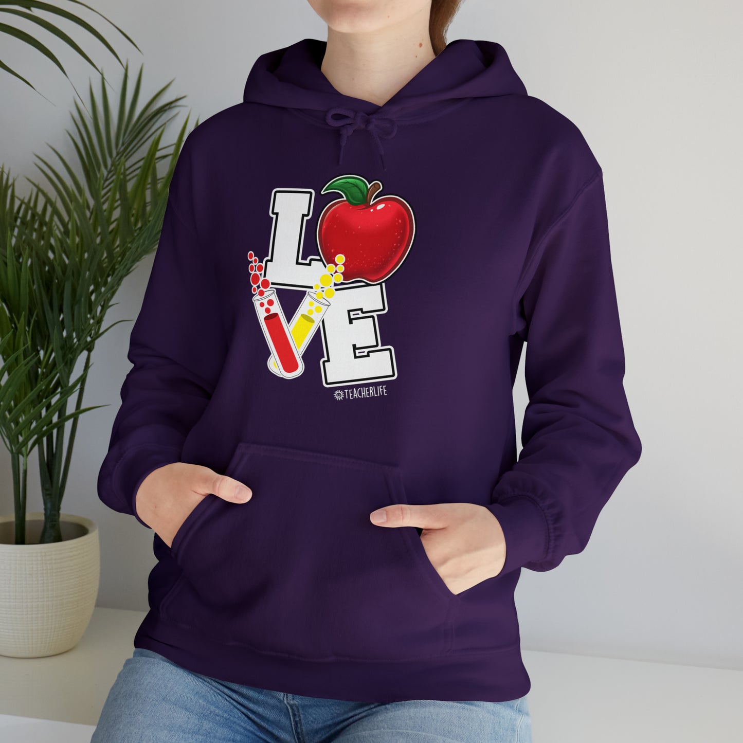 Teacher Life - Science Hooded Sweatshirt