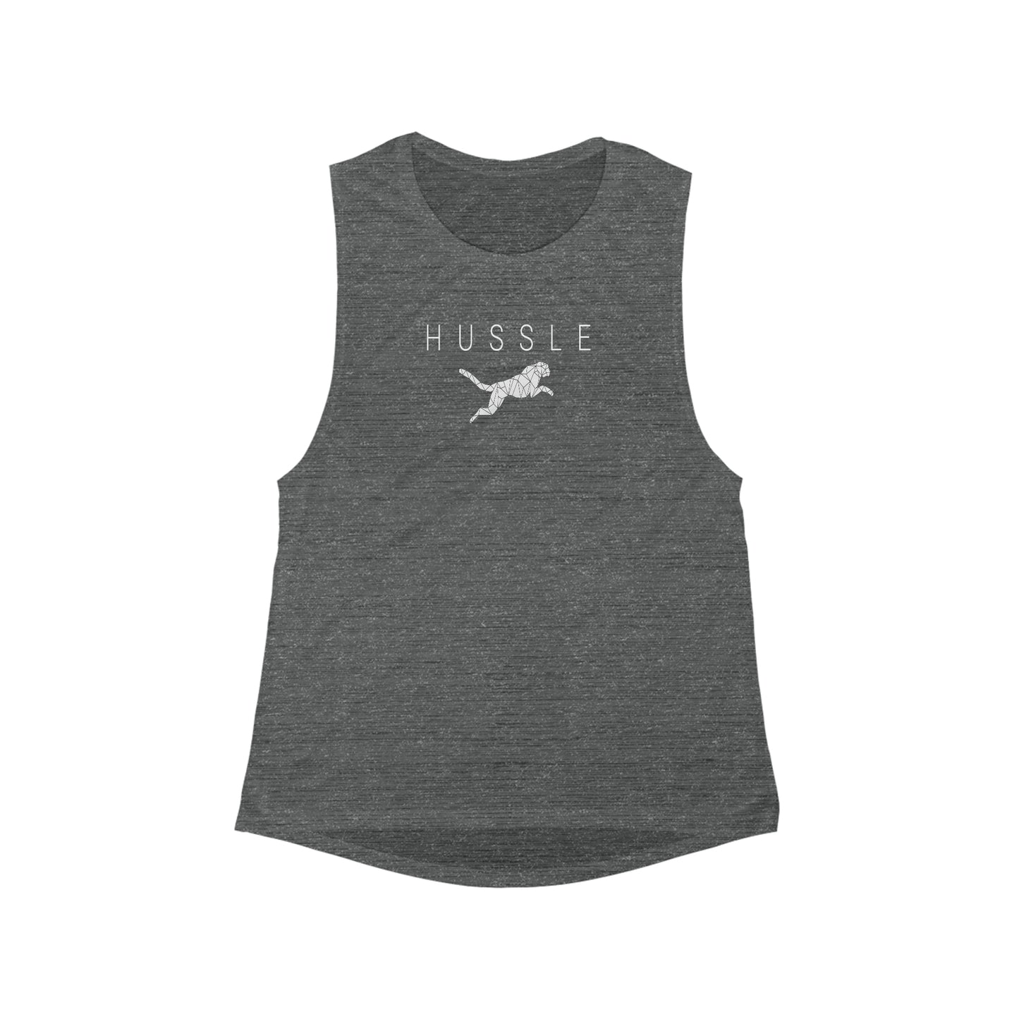 Women's Hussle Flowy Scoop Muscle Tank