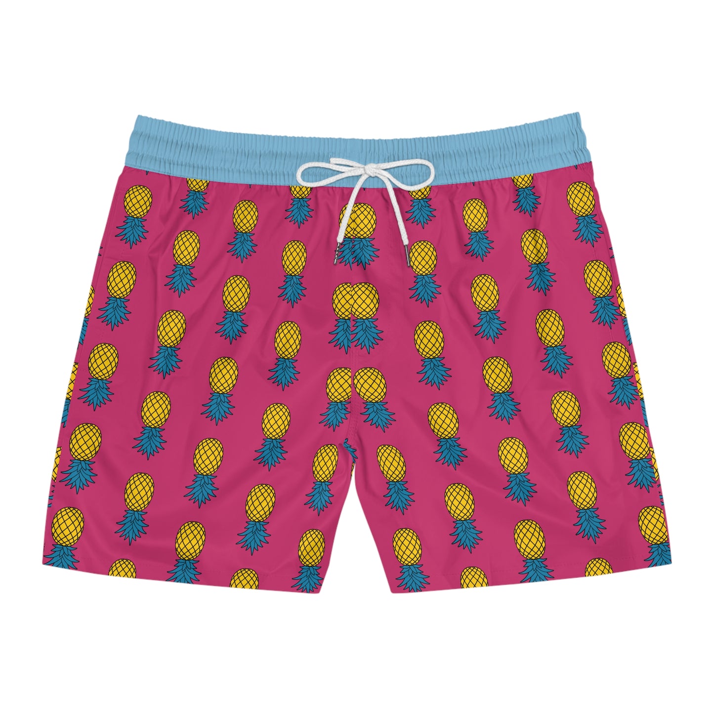 Pineapple Swim Shorts - Flamingo