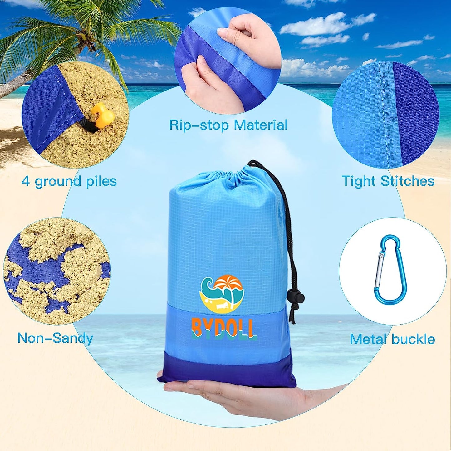 Waterproof Sand Proof Beach Blanket