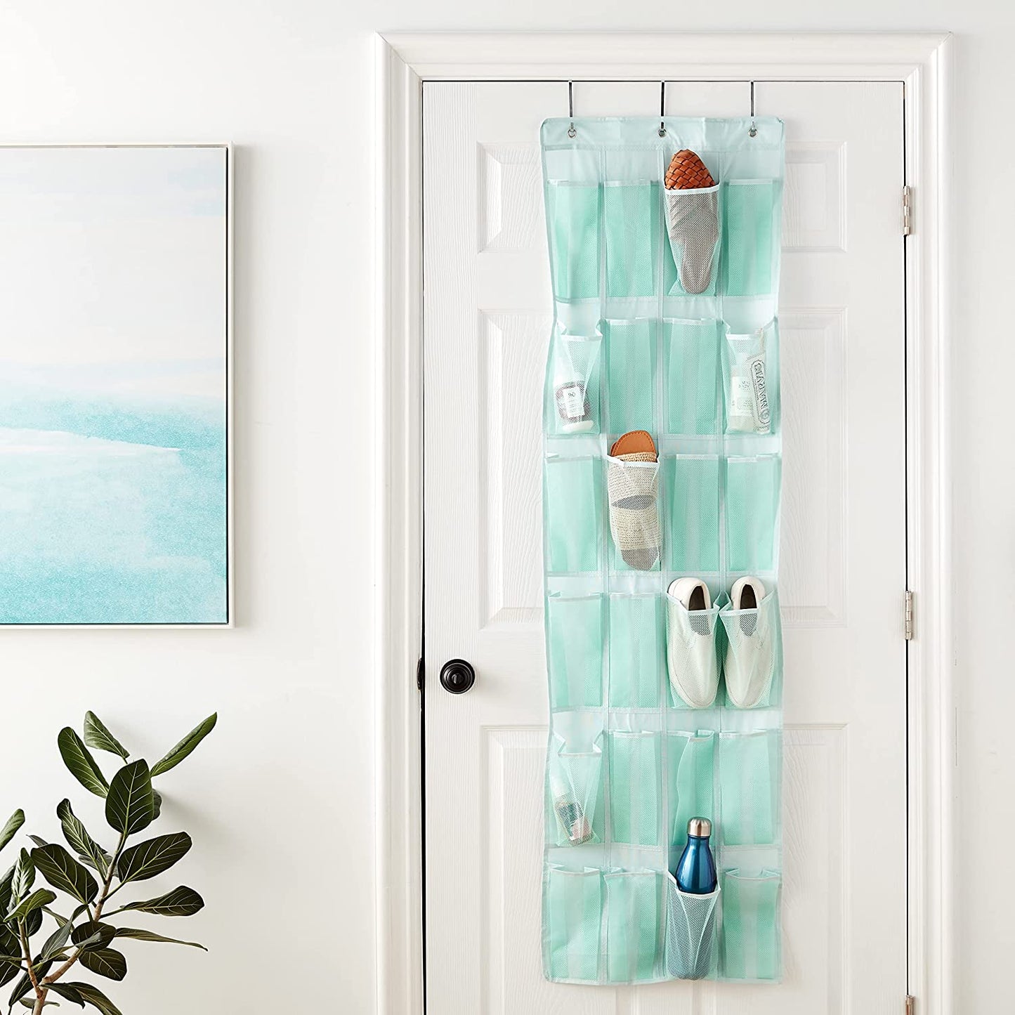24 Medium Pocket Over-the-Door Hanging Organizer