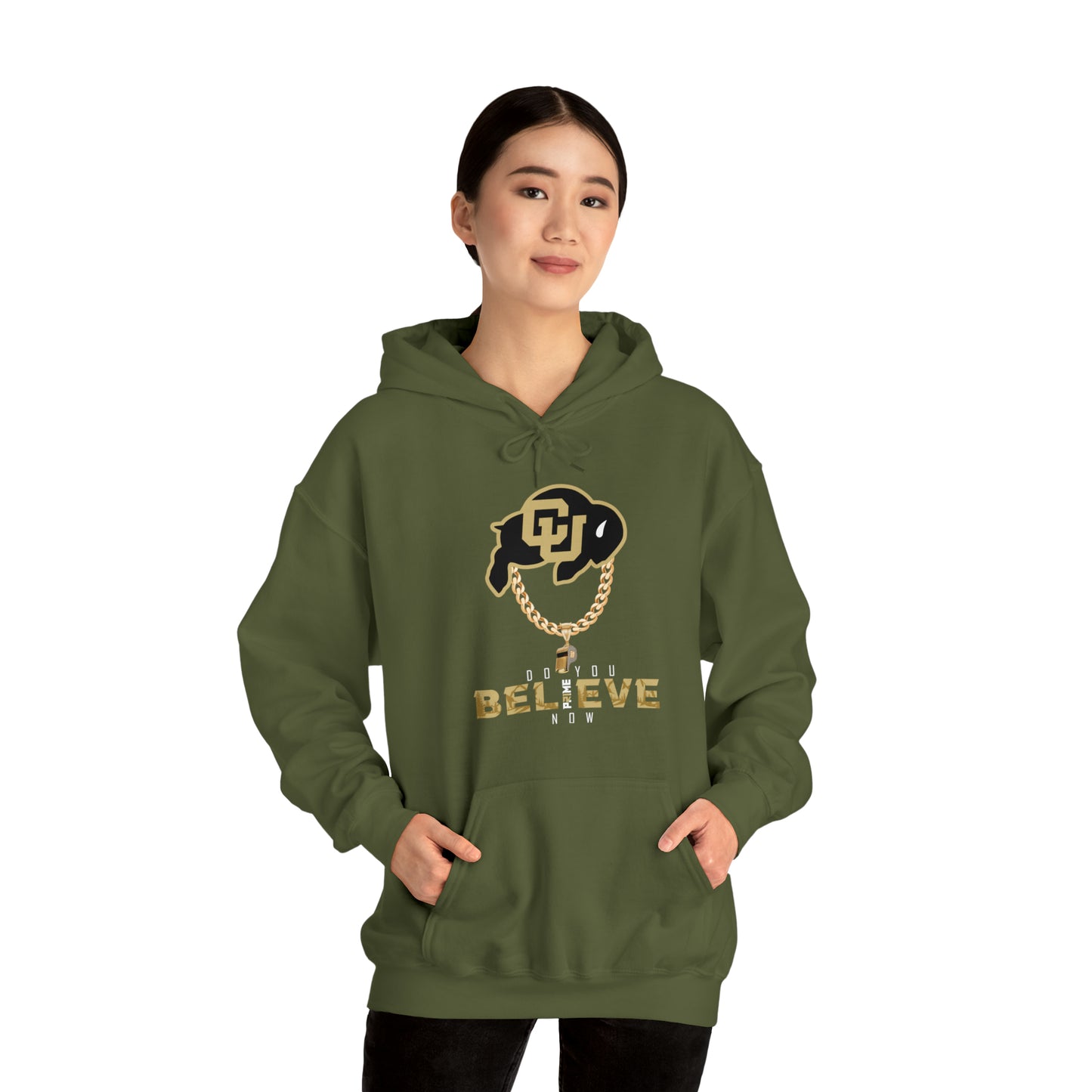Colorado Buffs Do You Believe Coach Prime Hooded Sweatshirt