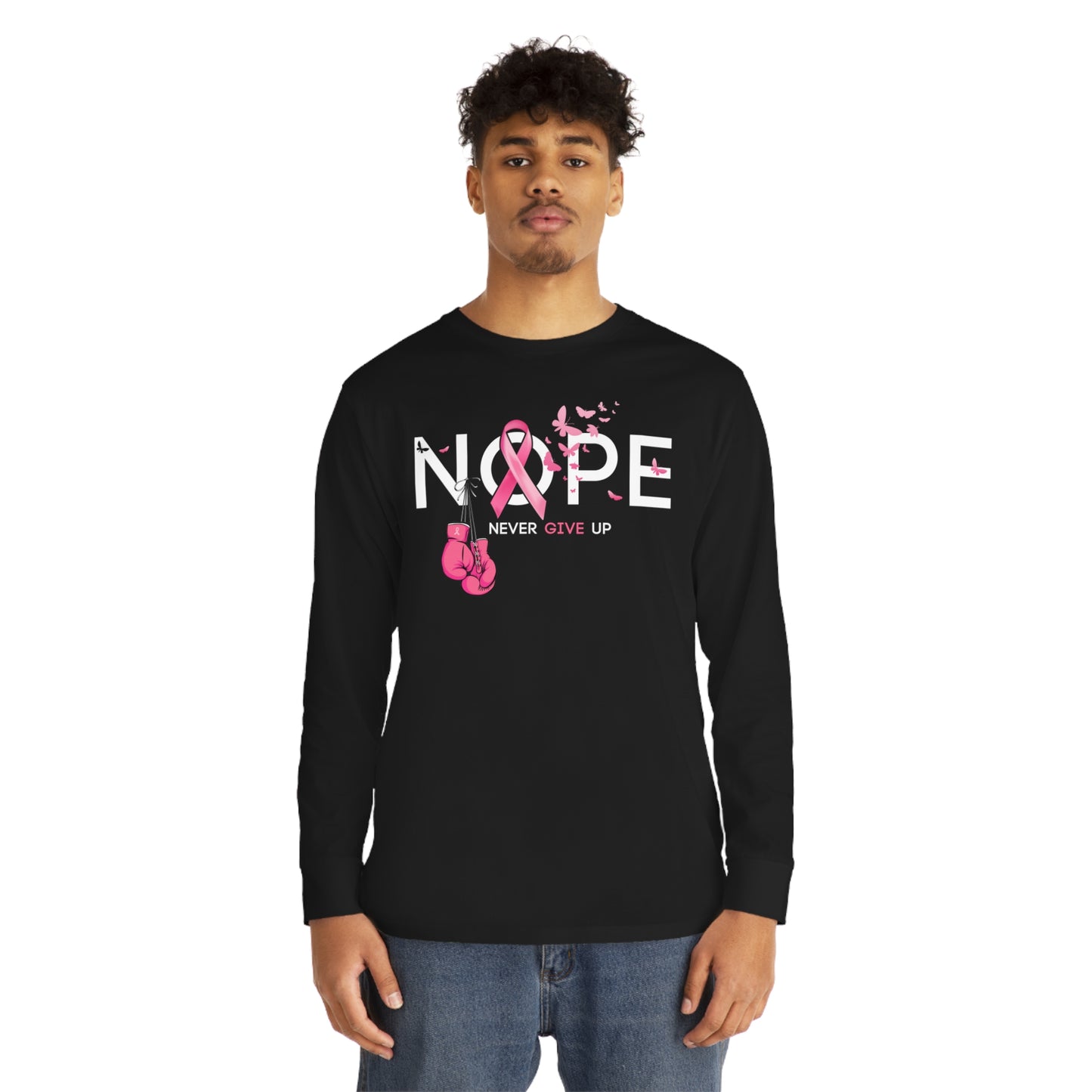 NOPE Cancer Long Sleeve Tee