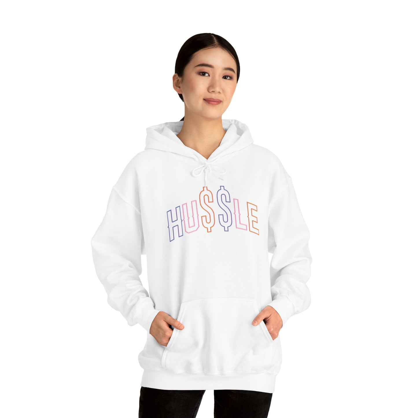HUSSLE Neon Hooded Sweatshirt