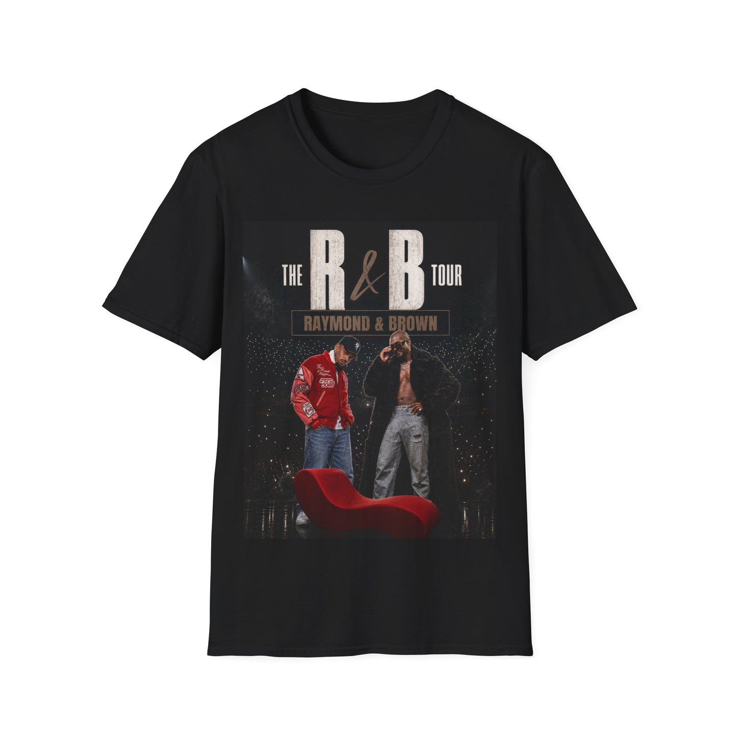 Chris Brown & Usher Unisex Softstyle T-Shirt