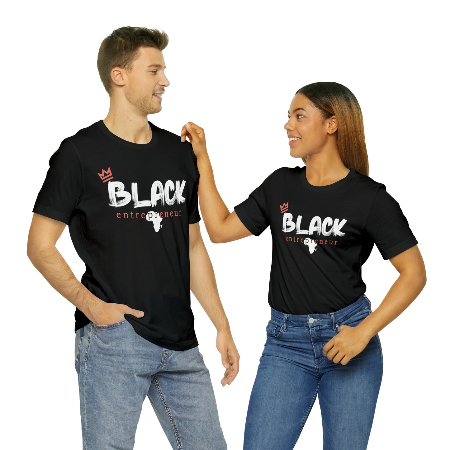 Black Entrepreneur - Premium Tee - Pink