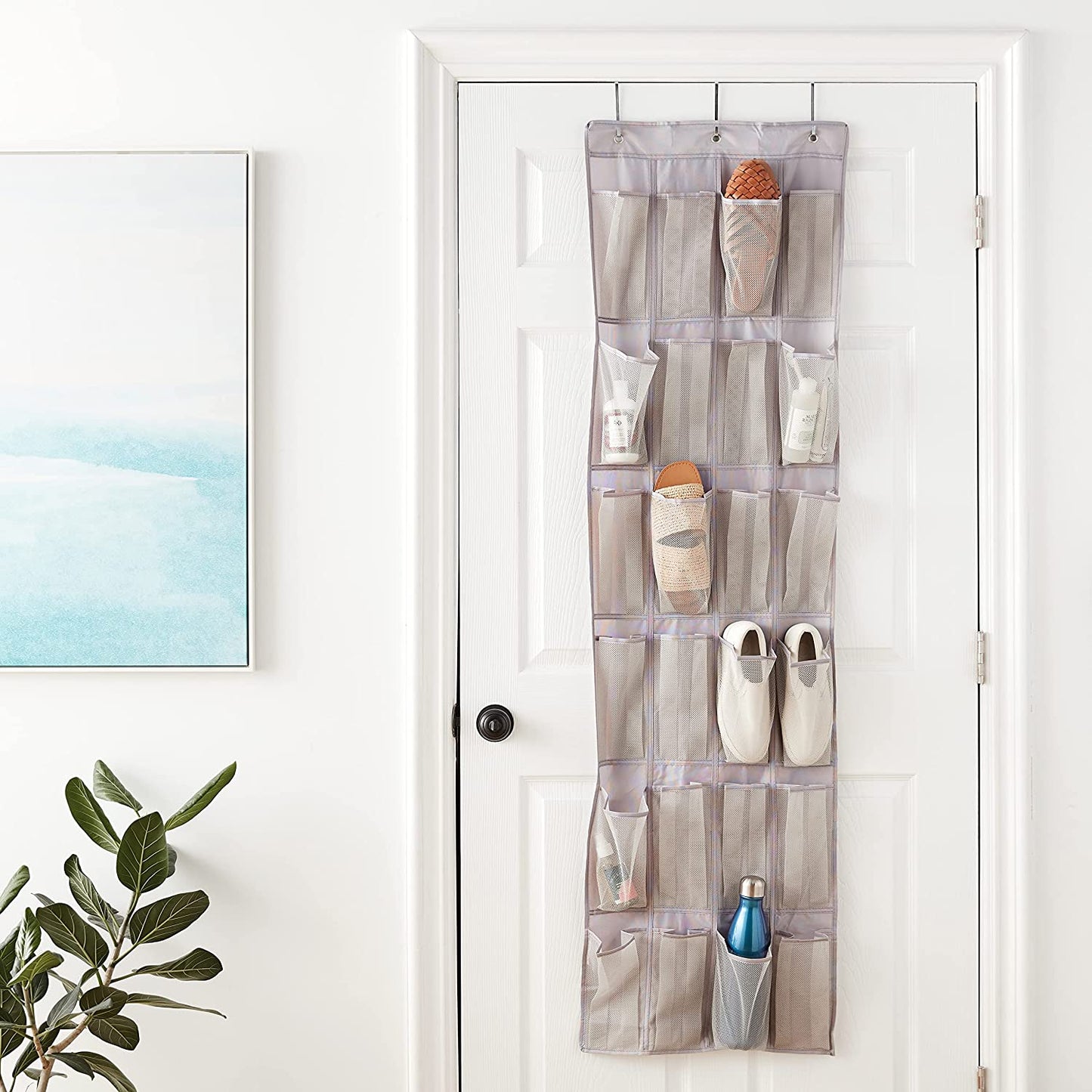 24 Medium Pocket Over-the-Door Hanging Organizer