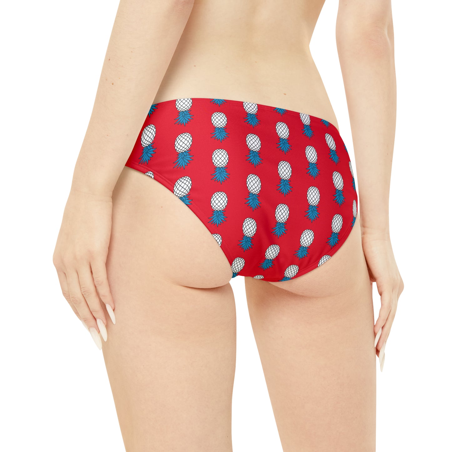 Pineapple Bikini Set - Fire Red