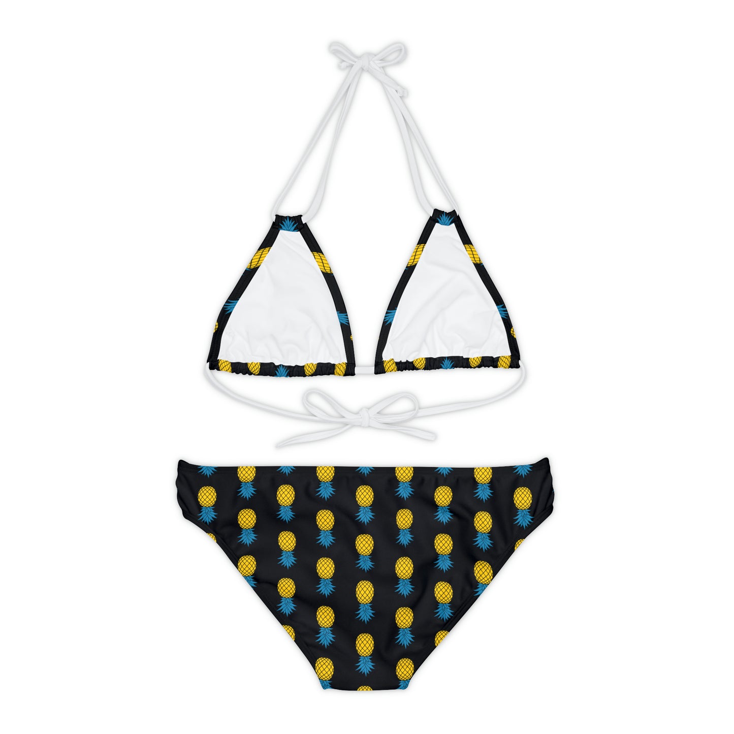Pineapple Bikini Set - Black