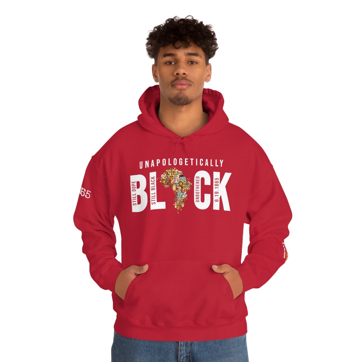 Unapologetically Black Hooded Sweatshirt