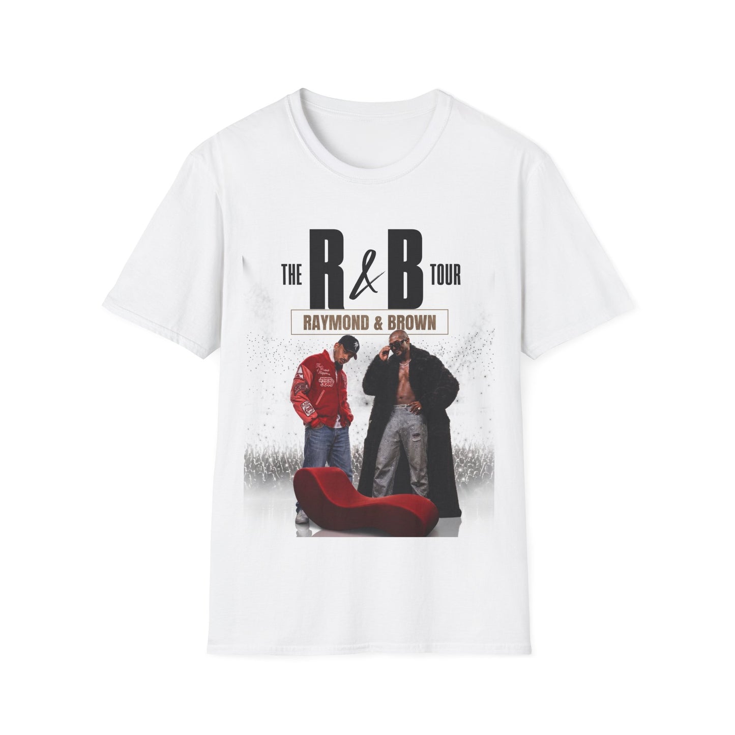 Chris Brown & Usher Unisex Softstyle T-Shirt